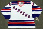 MARK PAVELICH New York Rangers 1982 CCM Vintage Home NHL Hockey Jersey - FRONT