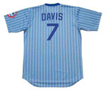 JODY DAVIS Chicago Cubs 1981 Away Majestic Throwback Baseball Jersey
