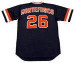 JOHN MONTEFUSCO San Francisco Giants 1978 Majestic Cooperstown Away Jersey