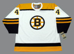 BOBBY ORR 1966 CCM NHL Throwback Boston Bruins Away Jerseys - FRONT