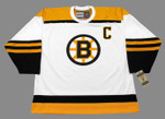 MILT SCHMIDT Boston Bruins 1950's Away CCM Throwback NHL Hockey Jersey - FRONT