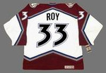 PATRICK ROY Colorado Avalanche 2001 CCM Vintage Throwback NHL Hockey Jersey - BACK