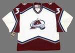 PATRICK ROY Colorado Avalanche 2001 CCM Vintage Throwback NHL Hockey Jersey - FRONT