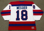 MARK MESSIER Indianapolis Racers K1 1978 WHA Throwback Hockey Jersey - BACK