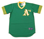 JIM "CATFISH" HUNTER Oakland Athletics 1973 Majestic Cooperstown Away Jersey