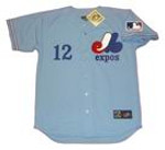 JOHN BOCCABELLA Montreal Expos 1969 Majestic Cooperstown Away Baseball Jersey