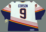 SHAYNE CORSON St. Louis Blues 1996 Home CCM NHL Vintage Throwback Jersey - BACK