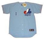 WILLIE DAVIS Montreal Expos 1974 Majestic Cooperstown Away Baseball Jersey