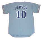 ANDRE DAWSON 1978 Away Majestic Baseball Montreal Expos Jersey - BACK