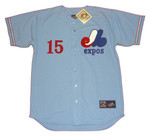 LARRY PARRISH Montreal Expos 1978 Majestic Cooperstown Away Baseball Jersey