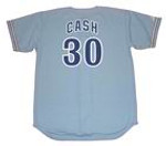 DAVE CASH Montreal Expos 1978 Majestic Cooperstown Away Baseball Jersey