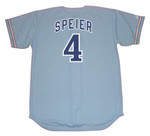 CHRIS SPEIER 1978 Away Majestic Expos Baseball Jersey - BACK