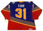 GRANT FUHR St. Louis Blues 1996 Away CCM NHL Vintage Throwback Jersey - BACK