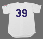 ROY CAMPANELLA Brooklyn Dodgers 1951 Home Majestic Baseball Throwback Jersey - BACK