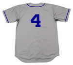 DUKE SNIDER 1955 Majestic Throwback Away Brooklyn Dodgers Shirt - BACK