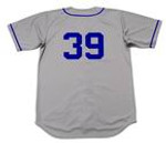 ROY CAMPANELLA Brooklyn Dodgers 1955 Majestic Cooperstown Away Baseball Jersey