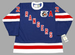 MIKE GARTNER New York Rangers 1991 CCM Vintage Throwback NHL Hockey Jersey