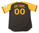 SAN DIEGO PADRES 1978 Away Majestic Throwback Customized Baseball Jersey - BACK