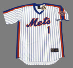MOOKIE WILSON New York Mets 1986 Home Majestic Throwback Baseball Jersey - FRONT