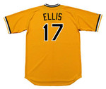 DOCK ELLIS Pittsburgh Pirates 1970's Majestic Cooperstown Home Baseball Jersey