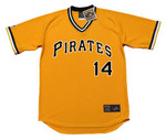 ED OTT Pittsburgh Pirates 1979 Majestic Cooperstown Home Baseball Jersey