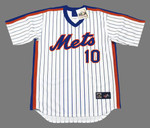 RUSTY STAUB New York Mets 1984 Majestic Cooperstown Home Baseball Jersey