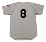 YOGI BERRA New York Yankees 1951 Majestic Cooperstown Throwback Away Jersey