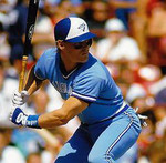 KELLY GRUBER Toronto Blue Jays 1988 Majestic Cooperstown Away Baseball Jersey