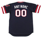 CLEVELAND INDIANS 1980's Majestic Throwback Away Jersey Customized "Any Name & Number(s)"