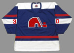 RICHARD BRODEUR Quebec Nordiques 1974 WHA Throwback Hockey Jersey