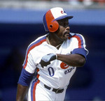 AL OLIVER 1982 Home Majestic Baseball Montreal Expos Jersey - ACTION