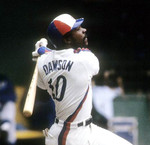 ANDRE DAWSON 1981 Home Majestic Baseball Montreal Expos Jersey - ACTION