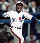 TIM RAINES Montreal Expos 1981 Majestic Cooperstown Home Baseball Jersey