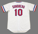 JIM SUNDBERG Texas Rangers 1981 Majestic Cooperstown Home Baseball Jersey