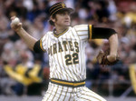 BERT BLYLEVEN Pittsburgh Pirates 1978 Home Majestic Throwback Baseball Jersey - ACTION
