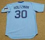 KEN HOLTZMAN Chicago Cubs 1978 Majestic Cooperstown Throwback Baseball Jersey