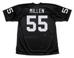 MATT MILLEN Los Angeles Raiders 1983 Throwback Home NFL Football Jersey