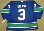 KEVIN BIEKSA Vancouver Canucks 1970's CCM Vintage Throwback NHL Hockey Jersey