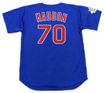 JOE MADDON Chicago Cubs 2016 Alternate Majestic Throwback Baseball Jersey