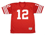 JOHN BRODIE San Francisco 49ers 1973 Throwback Home NFL Football Jersey - FRONT
