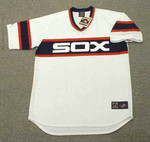 LA MARR HOYT Chicago White Sox 1983 Home Majestic Throwback Baseball Jersey - FRONT