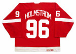 TOMAS HOLMSTROM Detroit Red Wings 2002 Away CCM Throwback NHL Hockey Jersey - BACK