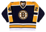 PJ STOCK Boston Bruins 2002 CCM Vintage Away NHL Hockey Jersey