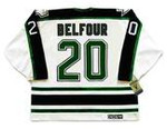 ED BELFOUR Dallas Stars 1997 Home CCM Throwback NHL Hockey Jersey - BACK