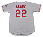 WILL CLARK Texas Rangers 1996 Majestic Throwback Away Baseball Jersey