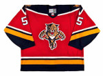 1996 Away CCM Throwback ED JOVANOVSKI  Vintage Panthers Jersey - FRONT