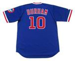 LEON DURHAM Chicago Cubs 1984 Majestic Cooperstown Throwback Baseball Jersey
