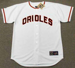 CURT BLEFARY Baltimore Orioles 1965 Majestic Cooperstown Home Baseball Jersey