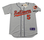 BROOKS ROBINSON Baltimore Orioles 1963 Majestic Throwback Away Baseball Jersey - FRONT