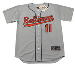 LUIS APARICIO Baltimore Orioles 1967 Majestic Cooperstown Away Baseball Jersey